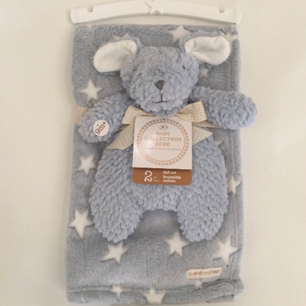 NEW Baby Blanket and Lovey Set Soft Baby Toy Puppy Baby Gift | Blankets & Beyond